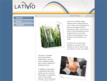 Tablet Screenshot of lativio.com